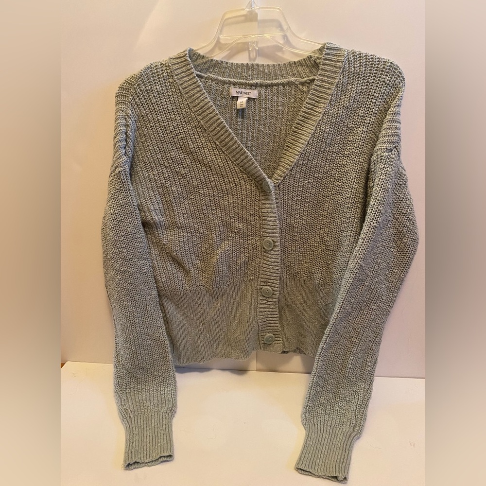 Women’s mint green cardigan size M